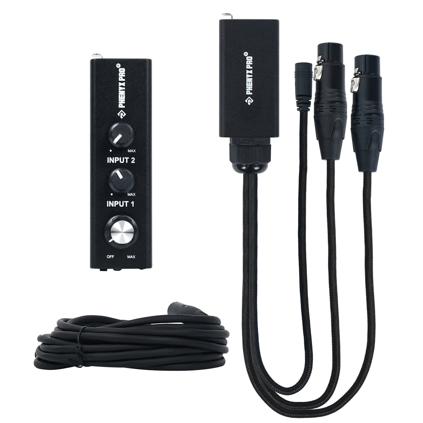 Amplificador de monitoreo intrauditivo alámbrico de dos canales Phenyx Pro PWM-10