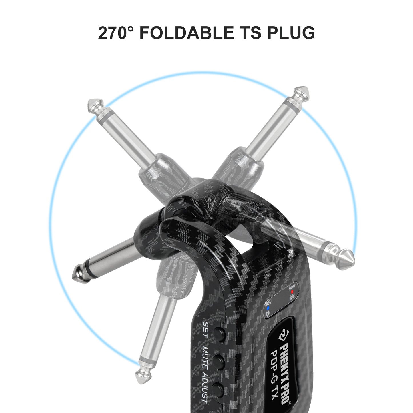 PDP-G | Sistema de guitarra inalámbrica recargable de 2.4 GHz