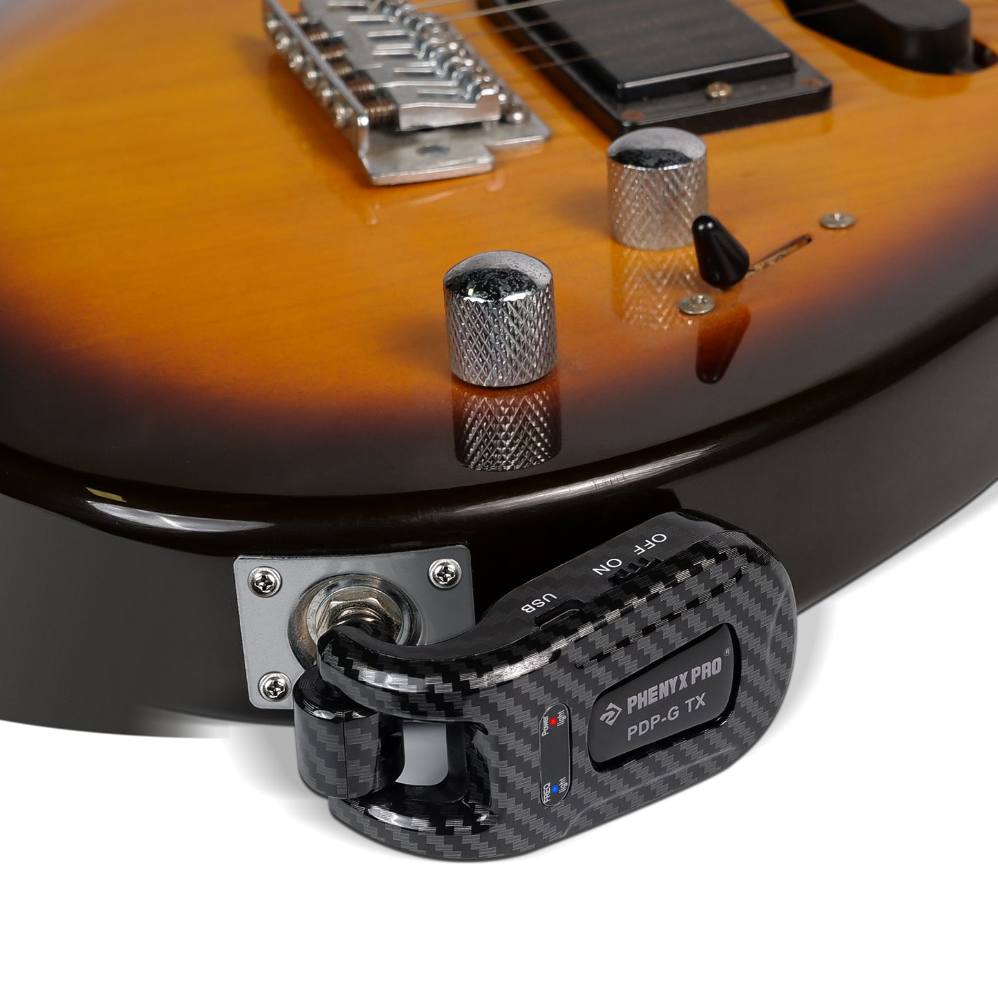 PDP-G | Sistema de guitarra inalámbrica recargable de 2.4 GHz