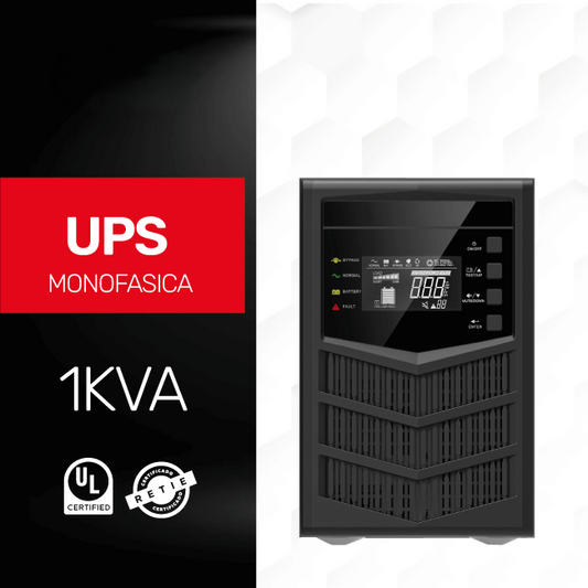 UPS ONLINE 1KVA – MONOFASICA – TIPO TORRE