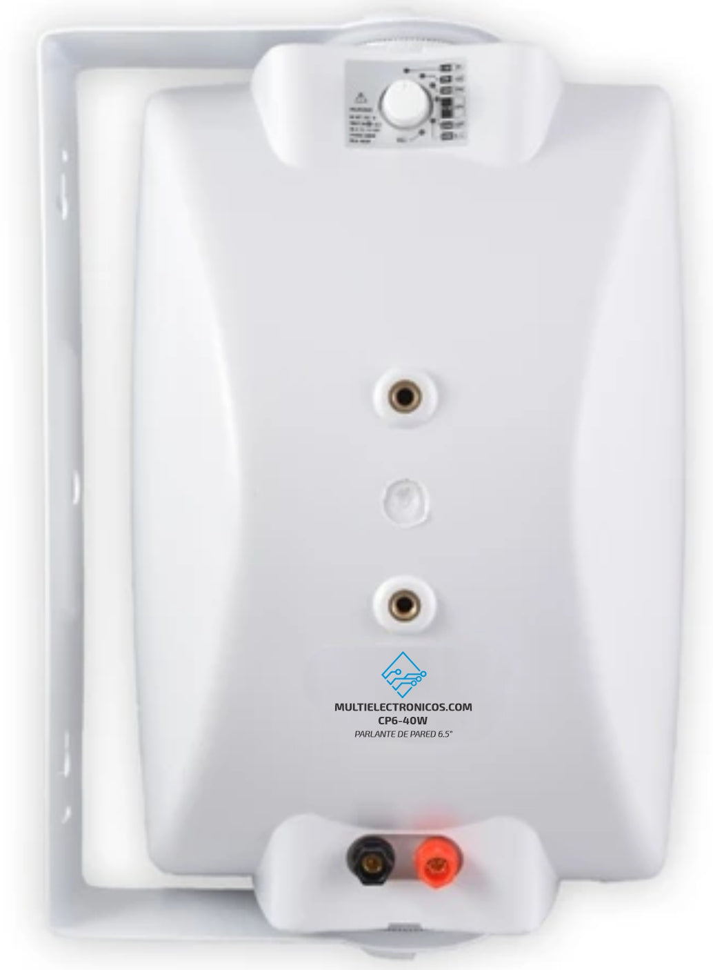 ALTAVOZ DE PARED COLOR BLANCO DE 40 Watts y 6.5"