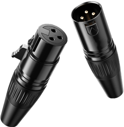 CONECTOR XLR MACHO O HEMBRA AEREO